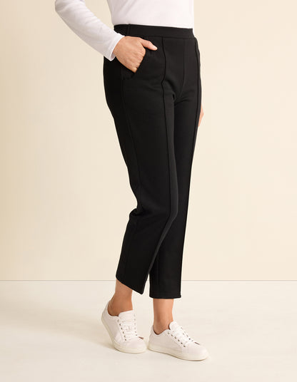 Rome Short Length Pant - Black