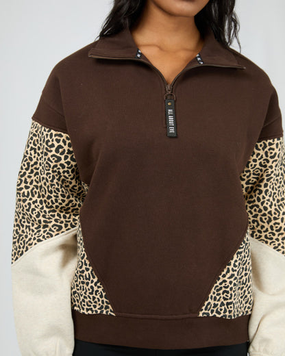 Savannah 1/4 Zip Crew