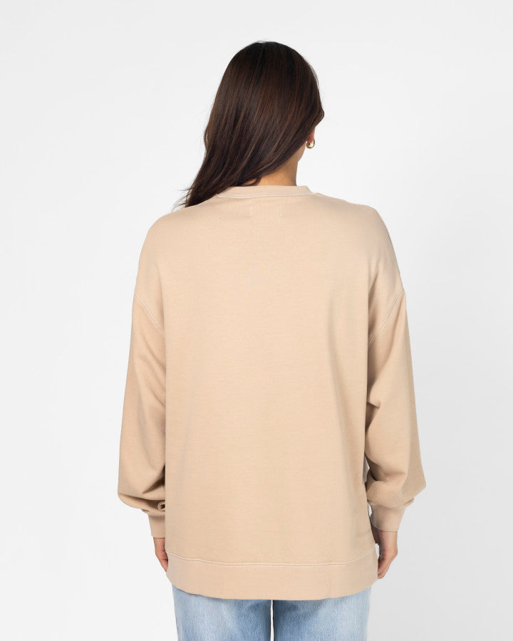 Stella + Gemma Sunday Sweater - Concrete Leopard