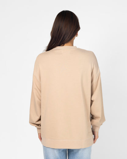 Stella + Gemma Sunday Sweater - Concrete Leopard