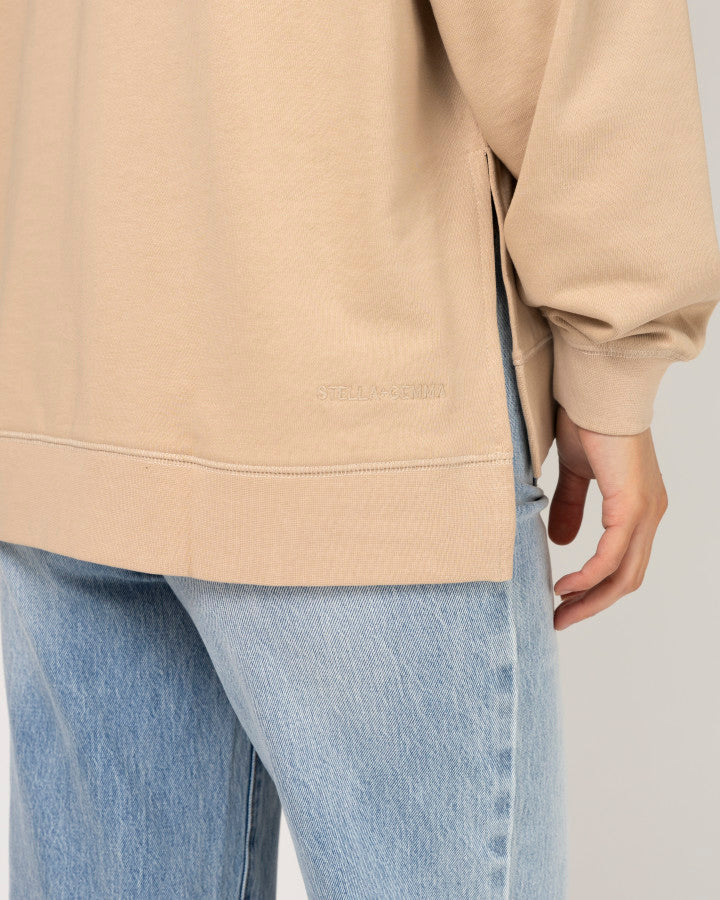 Stella + Gemma Sunday Sweater - Concrete Leopard