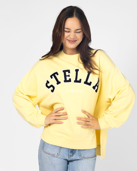 Sunday Sweater - Banana/Black