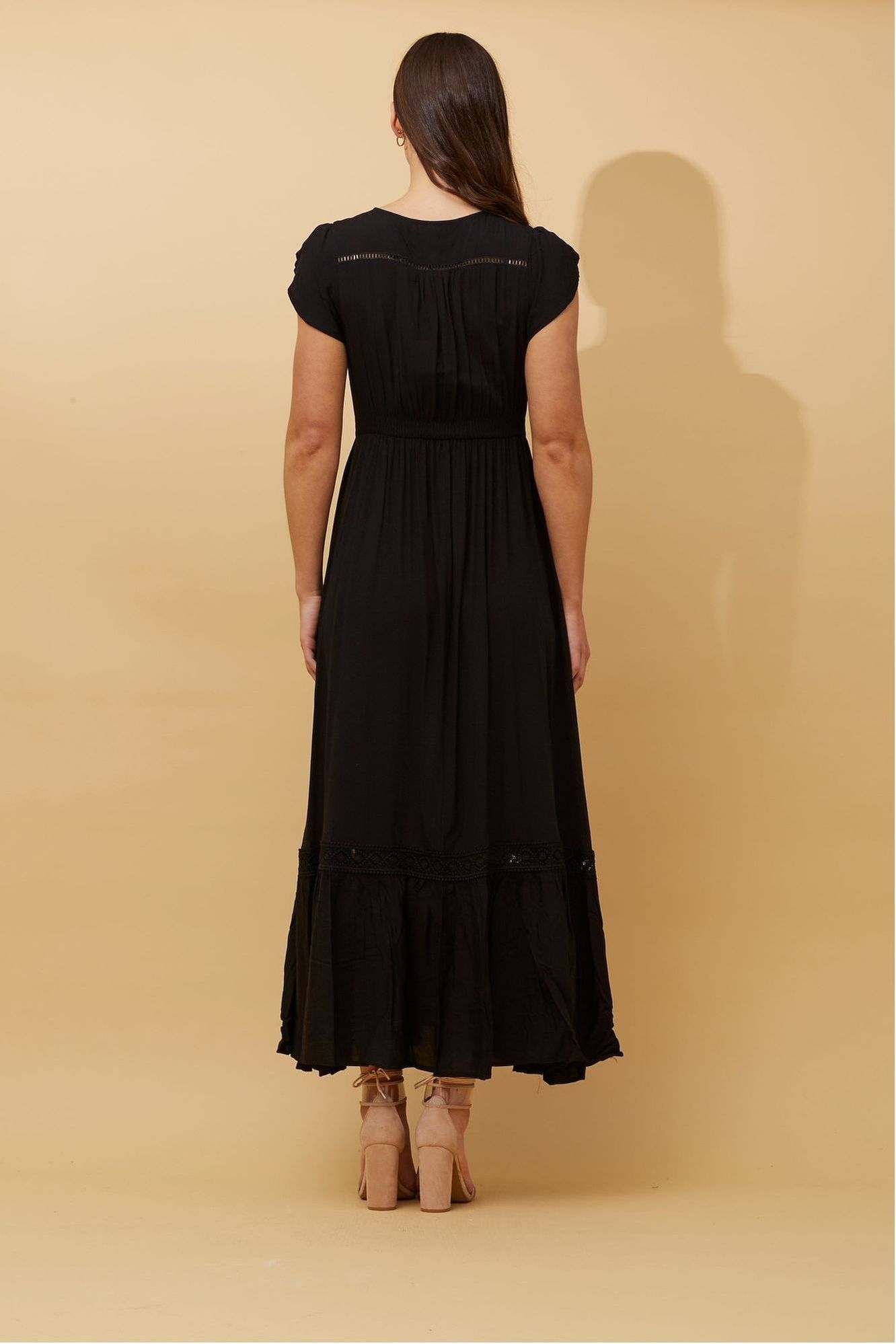 Jaclyn Maxi Dress - Black