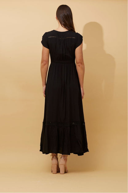 Jaclyn Maxi Dress - Black