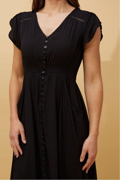 Jaclyn Maxi Dress - Black